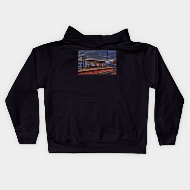 Callerton Parkway Metro Platform Kids Hoodie by axp7884